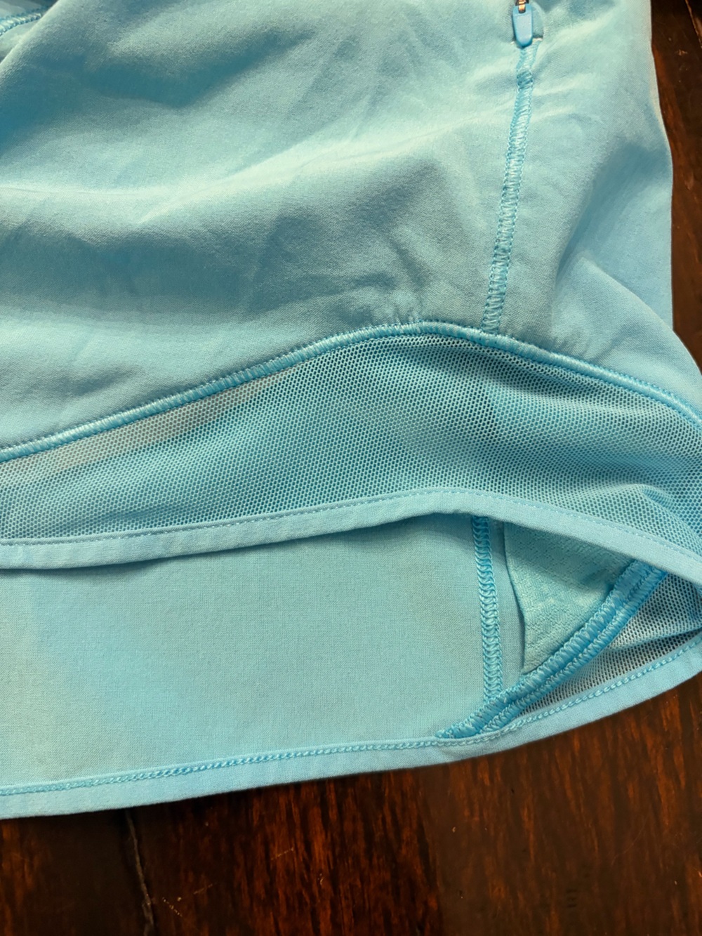 lululemon athletica Sky Blue Women's Run Shorts size 14 - Picture 5 of 8